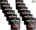 Noble Jerky - Vegan Vegetarian Plant Based Snack Non-GMO (Chipotle 12 Bags (70 gram Bags))
