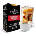 Christopher Bean Coffee - 396 servings 30 to 1 Blend Bag in Box Liquid Instant Coffee or Cold Brew Coffee Concentrate - Hot or Iced Coffee - Espresso Dark Roast