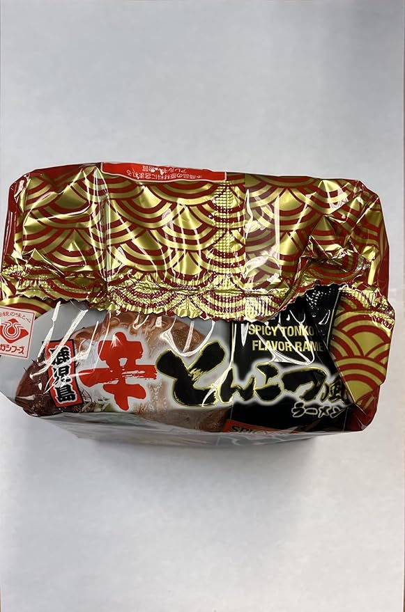 Tonkotsu-fu Spicy Ramen - Pack of 15 - Animal-free - Kagoshima - Product of Japan