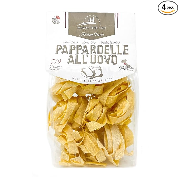 Pappardelle All’Uovo (egg pasta) 1x500g - Artisan Pasta (4)