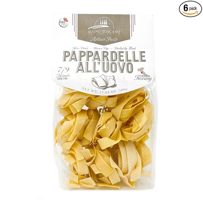 Pappardelle All’Uovo (egg pasta) 1x500g - Artisan Pasta (6)