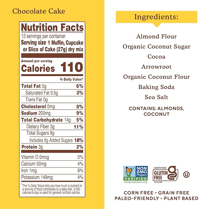Simple Mills Almond Flour Baking Mix Variety Pack (Banana Muffin &amp Bread Chocolate Muffin &amp Cake Pumpkin Muffin &amp Bread) - Gluten Free Plant Based (Pack of 3)
