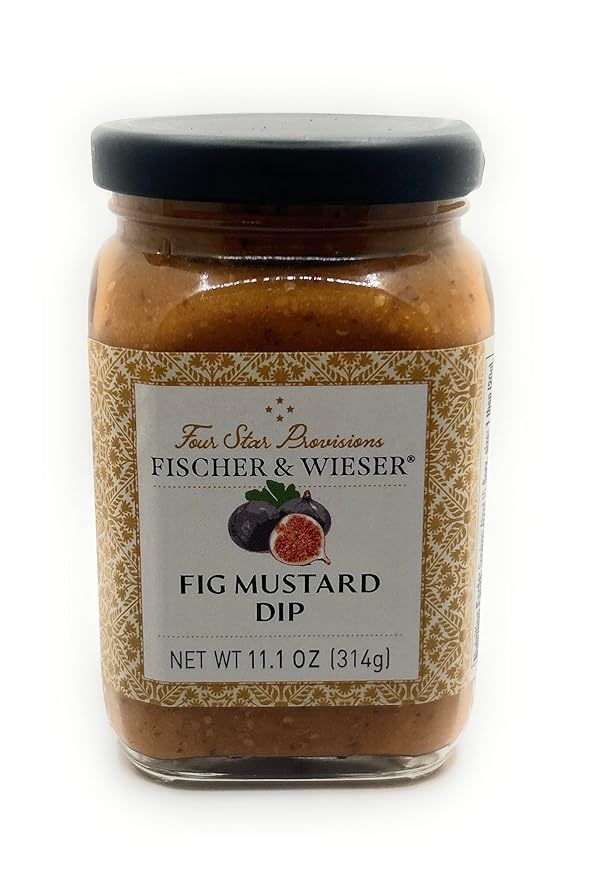 Four Star Provisions Fischer &amp Wieser - Sauces Spreads Jellies Jams &amp Dips (Fig Mustard Dip 11.1oz)