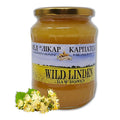Carpathian Raw Honey Wild Linden | 100% Pure Unfiltered Unpasteurized Ethically Sourced | Glass Jar 908g