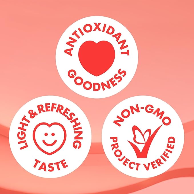 POM Wonderful Antioxidant Super Tea Pomegranate Peach Passion White Tea 12 fl oz (Pack of 6)