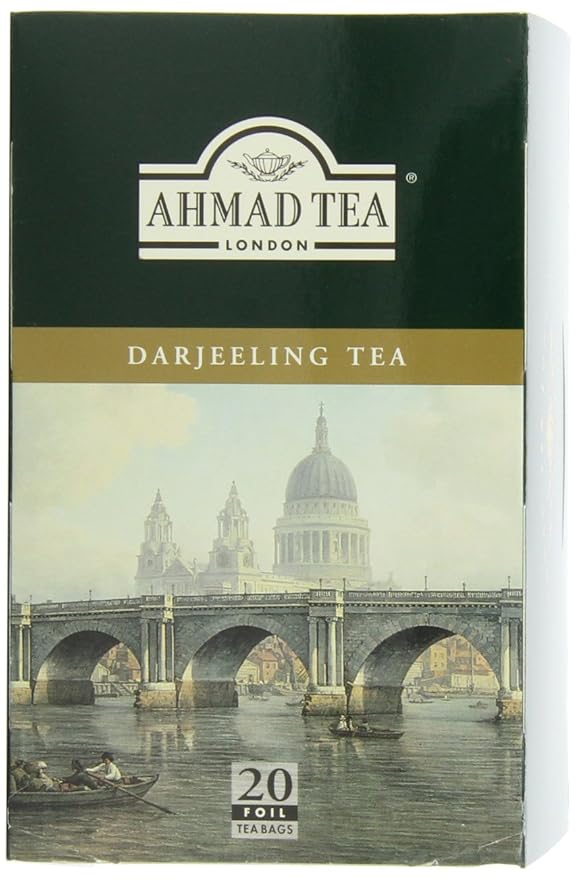 Ahmad Tea Darjeeling Tea 20-Count Boxes (Pack of 6)
