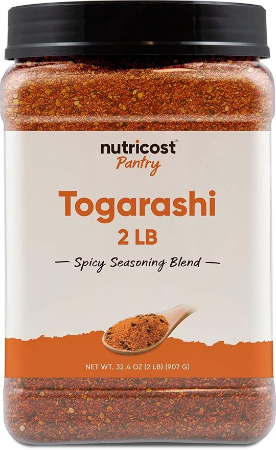 Nutricost Pantry Togarashi Seasoning Powder (2 LB) - Spicy Japanese 7 Spice Blend Vegan-Friendly GMO-Free Gluten-Free