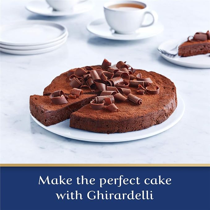 Ghirardelli Chocolate Baking Bar Semi-Sweet Chocolate 4-Ounce Bars (Pack of 6)