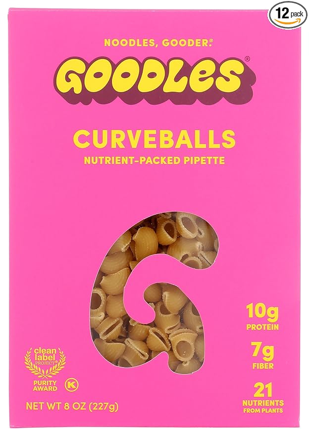 Generic G.oodles Pasta Pipette Curveballs 8 oz (Pack of 12)
