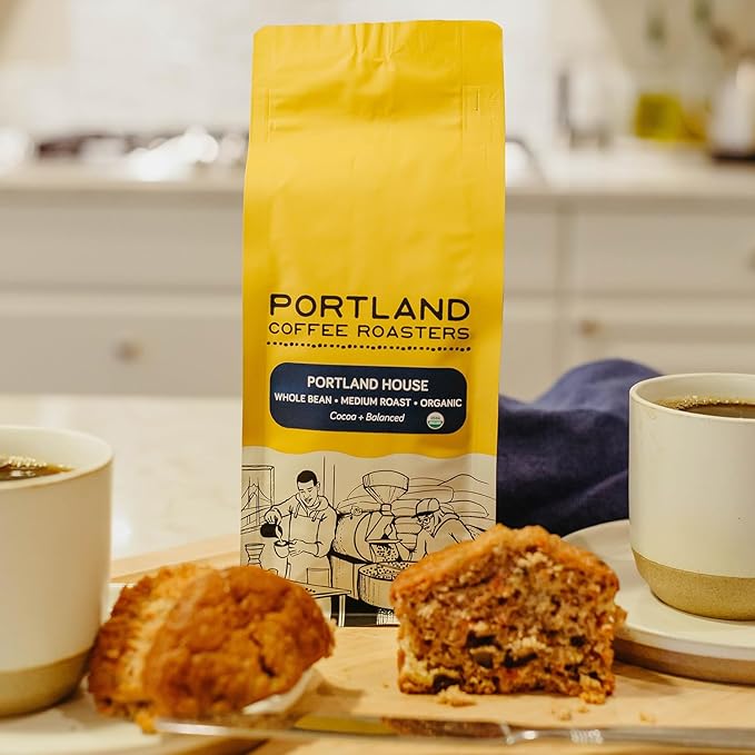 Portland Coffee Roasters (Organic) Portland House Whole Bean Medium Roast 32 oz