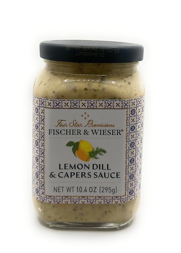 Four Star Provisions Fischer &amp Wieser - Sauces Spreads Jellies Jams &amp Dips (Lemon Dill &amp Capers Sauce 10.4oz)