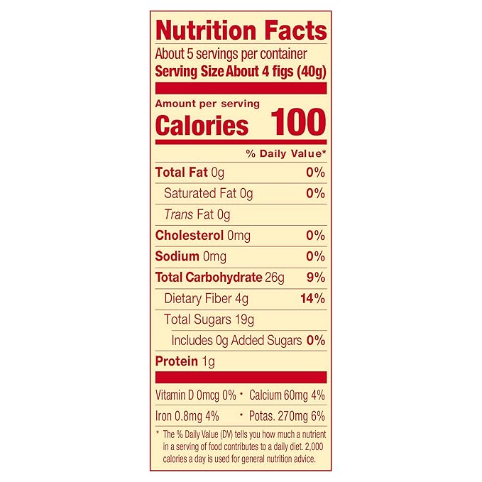 Sun-Maid California Dried Mission Figs Snack | 4 Ounce | Whole Natural Dried Fruit | No Sugar Added | Naturally Gluten Free | Non-GMO (Pack of 6)