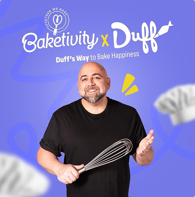 Baketivity x Duff Goldman Gluten Free Baking Kits Bundle Oatmeal Coconut Cookies Sugar Cookies &amp Blueberry Muffins – Family Baking Fun for Kids &amp Parents