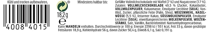 Ferrero Duplo Schokoriegel Schokolade 40 Stück