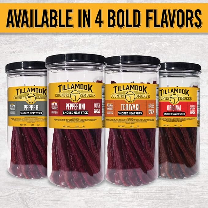 Tillamook Country Smoker Tillamook Real Hardwood Smoked Old Fashioned Silver Dollar Beef Jerky &amp Tillamook Real Hardwood Smoked Old Fashioned Silver Dollar Beef Jerky