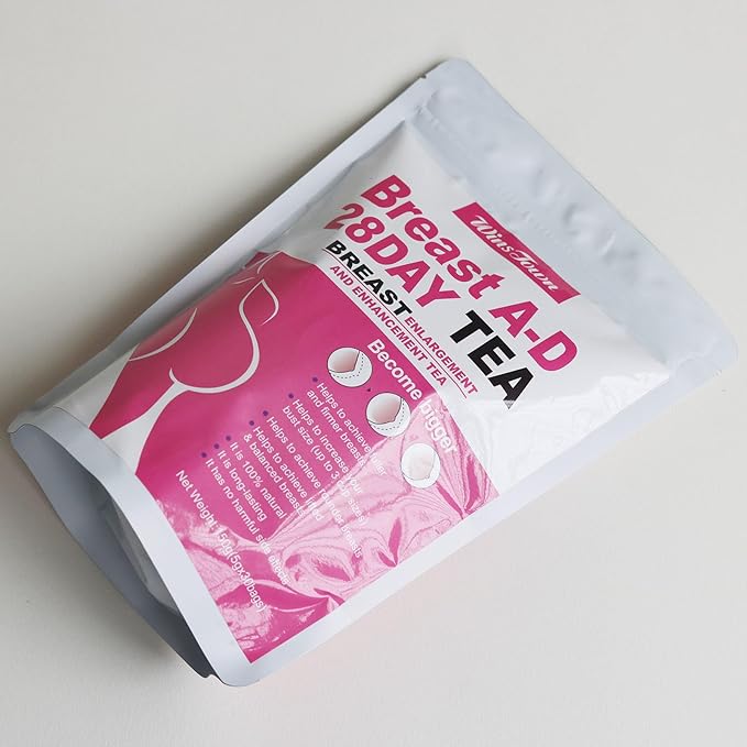 AIHIYO Boobs Breast A-D 28 Days Tea Nature Herbal Breast Enlargement and Enhancement Tea 30 Tea bags