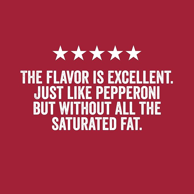 Chef’s Cut Real Turkey Jerky | Smoked Turkey Meat Sticks | High Protein Snack with 8 g Protein &amp 100 Calories Gluten Free Keto-Friendly| Pepperoni | 1 oz Stick (12-Count Bag)