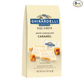 GHIRARDELLI White Chocolate Caramel Squares 5 Oz Bag (Pack of 6)