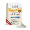 Jovial Organic Einkorn Unbleached All Purpose Flour - Bread Baking Flour for Sourdough High Protein Non-GMO Organic Pizza &amp Pasta European Italian Glyphosate Free - 10 Lb
