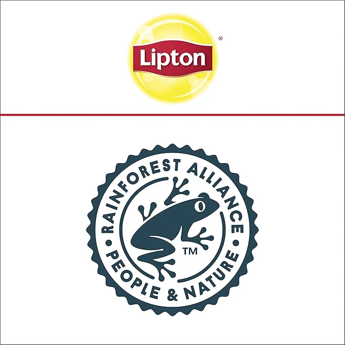 Lipton Decaffeinated Green Tea Bags Hot or Iced Can Support Heart Health 20 Tea Bags (Pack of 6)