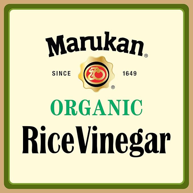 Marukan Organic Unseasoned Rice Vinegar 1 Gallon (Pack of 1)