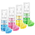 Edible Glitter Spray – Pandalab Food Grade Drink Shimmer Powder Luster Dust Spray for Cocktails Cakes Cupcakes Chocolate &amp Baking Pink Yellow Blue Green 5g / Bottle