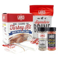 Lane's Ultimate Turkey Brine Kit with Bag - Includes 20 oz Signature Turkey Brine SPG Seasoning Spellbound Rub and 2 XL Brining Bags - For Tender &amp Flavorful Meat - Gluten-Free No MSG Made in