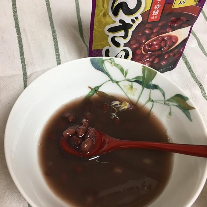 Hagoromo Zenzai 100% Hokkaido Azuki Red Bean Soup with Wasanbon Sugar Japanese Sweet Bean Desserts 150g (Pack of 6) MADE IN JAPAN