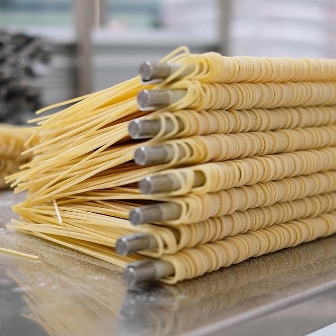 Marulo Organic Tagliatelle (Pack of 12 1.1 lb Each) – USDA Certified Organic Italian Bronze-Die Cut Artisan Pasta Only 2 Ingredients Imported from Campania Italy | USDA Certified Bronze-Die Cut