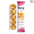 Berg Energy Bites Sunflower Butter &amp White Chocolate – Plant‑Based Protein Snack with 16 g Protein &amp 1 g Sugar – Vegan Gluten‑Free Low Sugar High Fiber Non‑GMO Prebiotic Bites – 1.5 oz (8