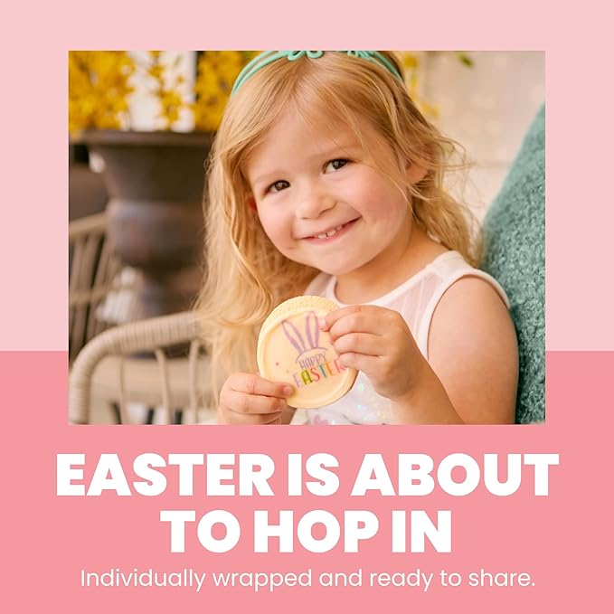 Cheryl's Cookies® Easter or Spring Gift Box with 12 Buttercream-Frosted Sugar Cookies Individually Wrapped Easter or Spring Gift for Loved Ones Family Friends