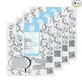 paper2eat Frosting Sheets Premium 8.5” x 11” - 96 count - White Edible Icing Sheets - Kosher Certified
