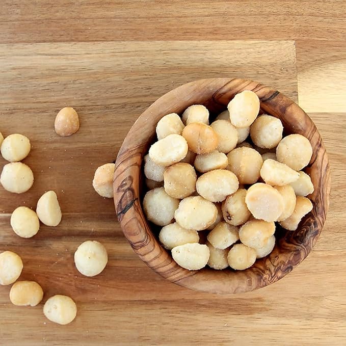 Macadamia Nuts | MacFarms Dry Roasted Macadamia Nuts 24 OZ (1 Pack) - Premium Roasted Nuts with Sea Salt Fresh From Hawaii Sea Salt Flavored Healthy Snack