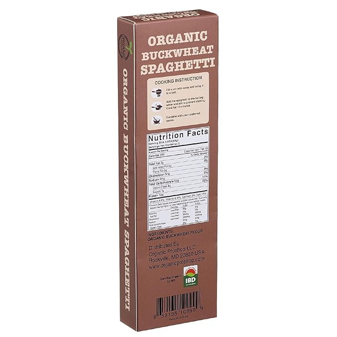 Organic Proshop Organic Buckwheat Spaghetti (4 Pack)