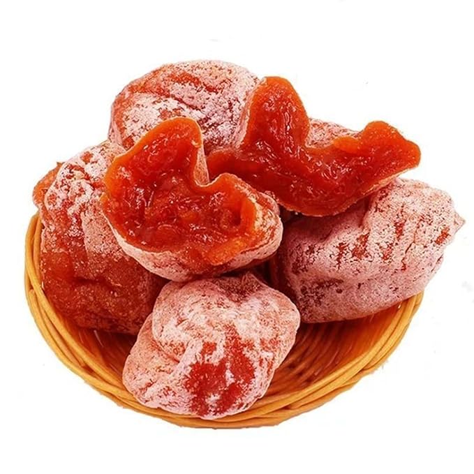 Dried Persimmons Old-fashioned Dr𝐢ed Persimmons 𝐏ers𝐢mmon Organic Whole Dried Persimmon No Sugar Added Dehydrated Unsweetened 𝐃ry Persimon for Snacking &amp Baking (500g-b)