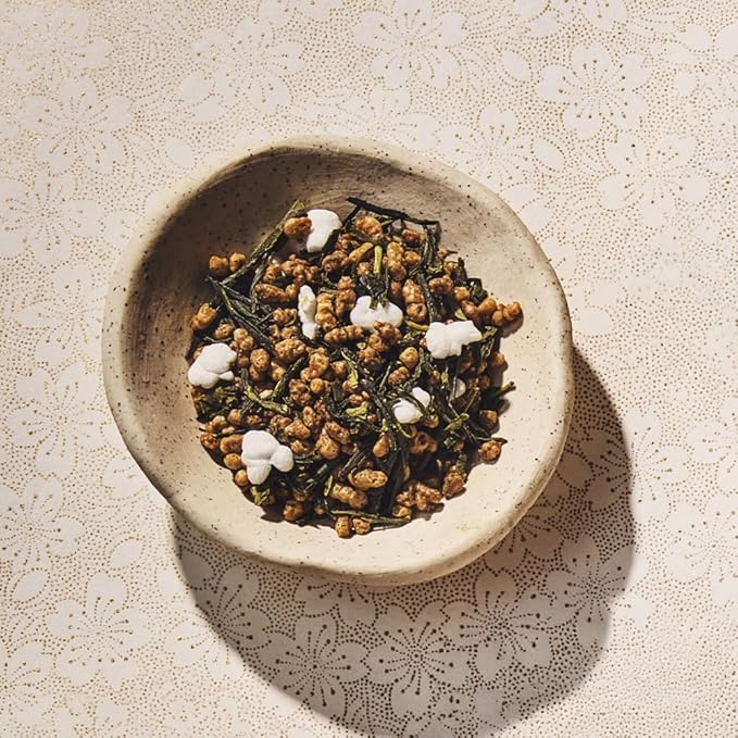 Palais des Thés - Genmaicha Yama - Japanese Green Tea &amp Roasted Rice - Premium Loose Leaf 4.6oz Tin