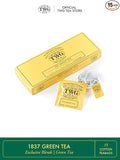 TWG Tea | 1837 Green Tea | Green Tea | Strawberry &amp Caramel | 15 Hand Sewn Cotton Tea Bags | Gift Set