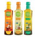 Oleico Gourmet -Infused High Oleic Non GMO Certified Kosher Verified Expeller Pressed High Heat Stable Safflower Oil Assorted Style Creole Provencal and Mediterranean Bottle of 12 fl oz (Pack o