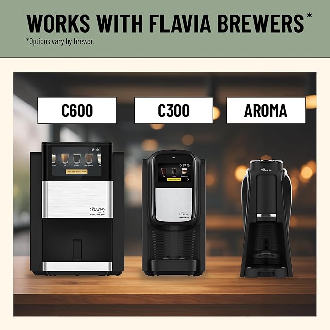 Flavia Bright Tea Co. Chai Spice Freshpacks works only with Flavia Brewers (Case of 100)