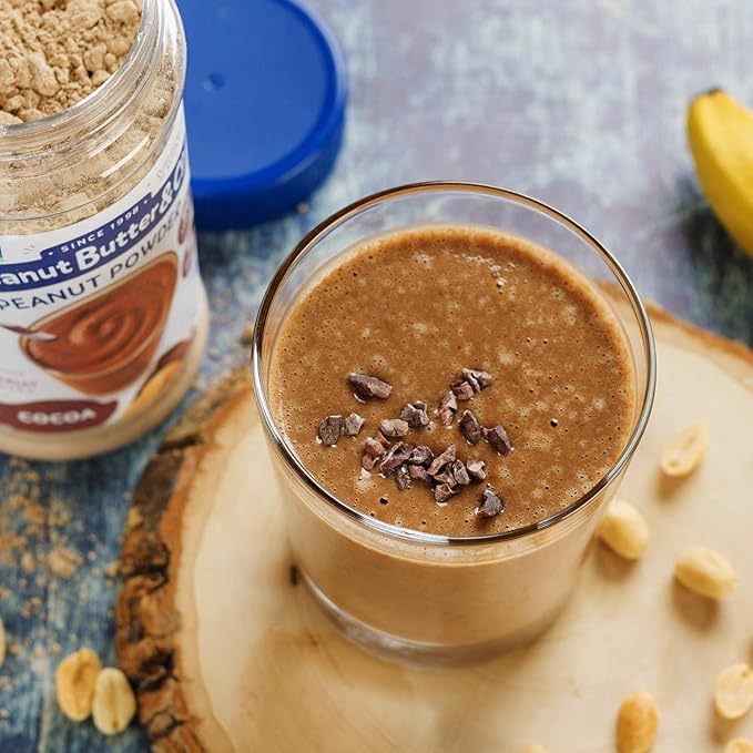 Peanut Butter &amp Co. Cocoa Peanut Protein Powder Non-GMO Project Verified Gluten Free Vegan 6.5 oz Jar