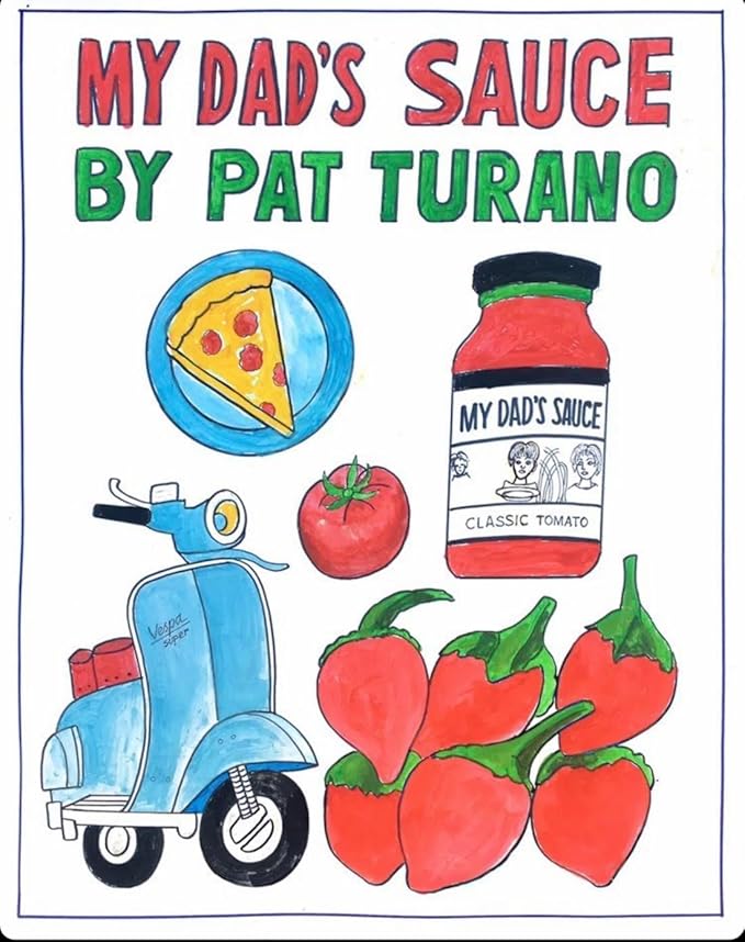 My Dad's Sauce - Authentic Homemade Italian Recipe with Fresh Ingredients | Non GMO No Artificial Flavors or Preservatives | Vegan &amp Gluten-Free | No Added Sugar | Created by Pat Turano Renowned