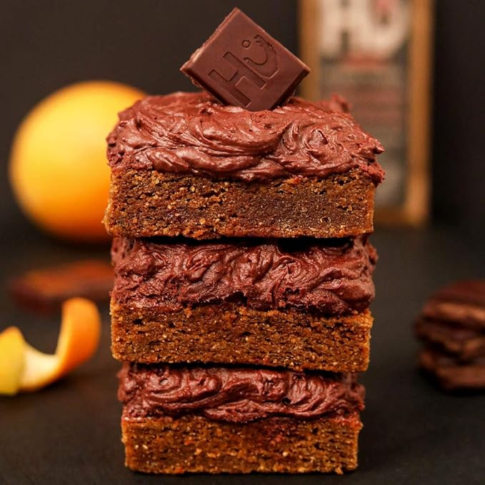 Hu Chocolate Bars | 8 Pack Orange Dream Vanilla Cashew Butter Chocolate | Natural Organic Vegan Gluten Free Paleo Non GMO Fair Trade Dark Chocolate | 2.1oz Each