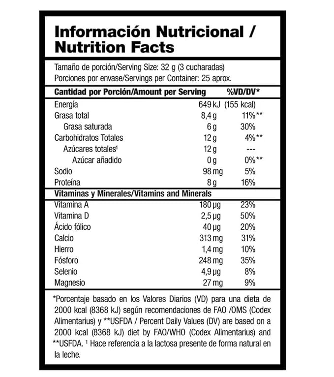 DOS PINOS Leche Pinito – Leche Entera en Polvo 800 g (28.2 oz) | Whole Milk Powder | Instantánea Nutritiva y Cremosa- los pinos