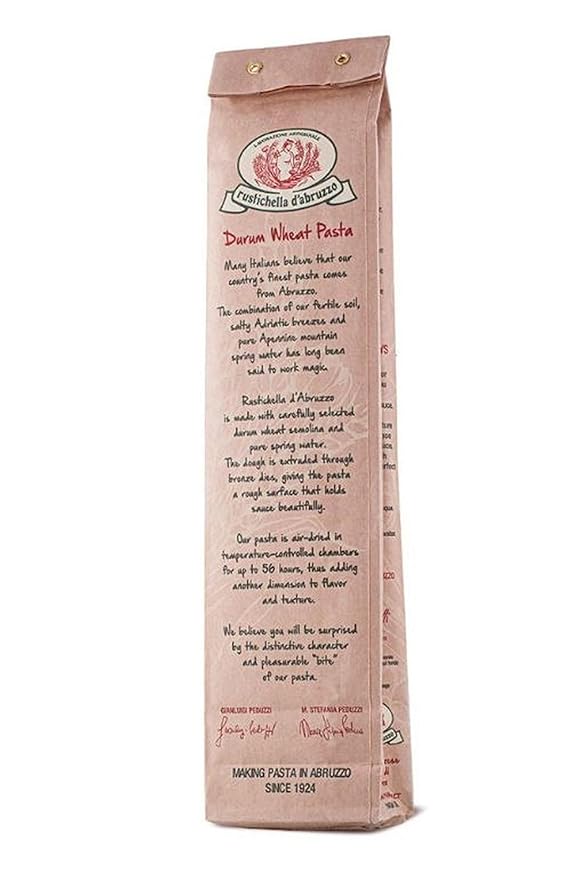 Rustiichela d'Abruzo Linguine (Pack of 6) 500g Each - Classic Italian Long Pasta