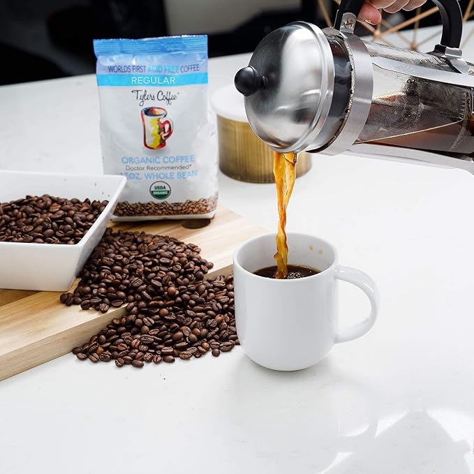 Tyler’s Whole Beans - 100% Arabica Full Flavor - 12 oz