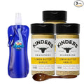 Candy Freezer K!ndεr’ѕ Premium Blend Seasoning – Three (3) 5.6 oz Bottles – All-Purpose Seasoning for Grilling Cooking &amp Roasting – No MSG Gluten-Free Non-GMO – Includes Collapsible Bottle &amp