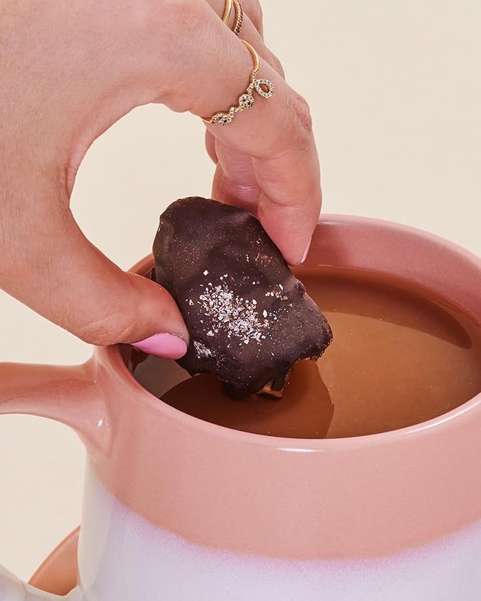 DARK CHOCOLATE COVERED DATES STUFFED WITH NUT BUTTER (Vegan Gluten Free) BATEAUX (Almond Butter)