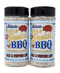2 Pack of Barbecue and Burger All purpose Seasonings Uncle Pookie's Every Butt Deserves a Good Luv Rub No MSG (15oz Salt and Pepper Luv)