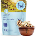Aznut Brazil Nuts Superior to Natural and Raw Shelled No PPO Vegan and Keto Friendly Gluten Free Peanut free and Vegan Non Gmo Certified Premium Quality Super Food Fresh and Crunchy Kosher Cer