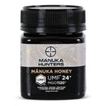 Manuka Hunters UMF 24+/MGO 1120+ Certified New Zealand Manuka Honey - 100% Pure Natural Sweetener - Gluten Dairy Free - Ideal for Tea Coffee Smoothies and Baking - Sustainable - 8.8oz/250g Jar